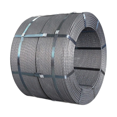 Lasdiensten 3 mm Diameter Hot-Dip Steel Core Strand Gegalvaniseerde staaldraad touwstreng met AiSi-standaard en projecten