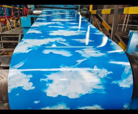 508 mm/610 mm spoel ID Matt Pattern Ppgi Sgcc staal spoelen met dubbelzijdige PE-coating en tolerantie van ±1%