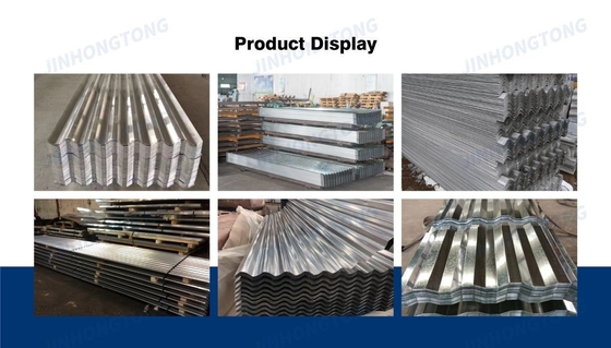 Full Hard Hot-Dip Zink-coated CGI gegolfde gegalvaniseerde stalen dakplaat voor tegels 0,5-0,8 mm RAL Standaard kleur hardheid
