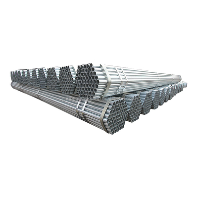 Reguliere Spangle Mid Hard Q195 Q235 Q345 Warm gedompelde gegalvaniseerde naadloze stalen buizen voor de bouwindustrie