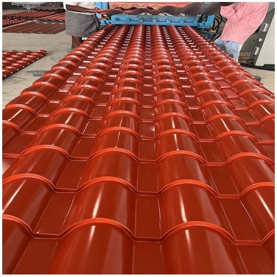 Kleurgecoate gegalvaniseerde gegolfde dakplaat met AISI/ASTM/JIS/EN/GB-norm