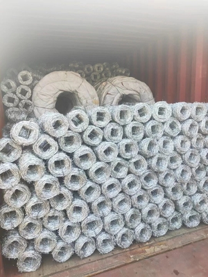 Spiraal van prikkeldraad voor beschermende constructies