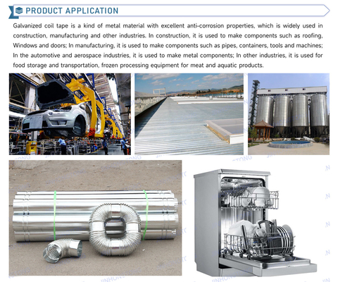 GS-certificaat Zero Spangle DX51D Z70 Gi-gegalvaniseerd staalplaat/plaat/strook/rol/spiraal voor dakbedekking