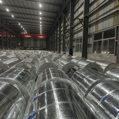 DX51D DX52D DX53D DX54D Zinkgecoate stalen spoel ijzer staal metaal spoel koud gewalst met materialen