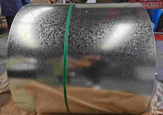JIS-standaard 0,125 mm gegalvaniseerde stalen spoel Z30 voor warm gedompelde zinkcoating spoelen en vrij monsteren