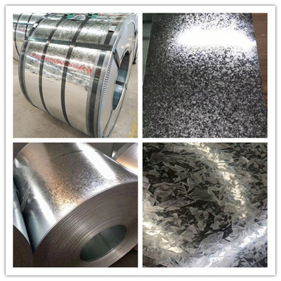 Voorbeeld Vrij 12 Gauge gegalvaniseerde draad / 500kg spoel warm gedompeld gegalvaniseerd staal Q235 staalplaat gegalvaniseerd staal spoel Dc01 spoel