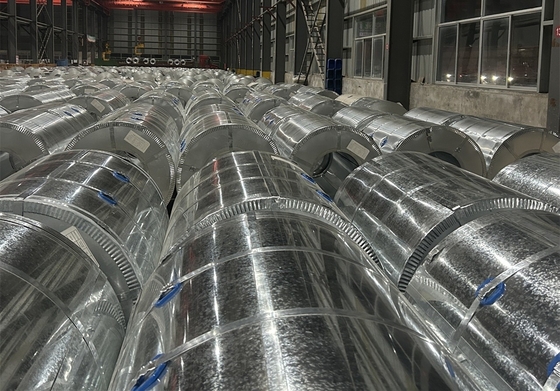 1.9mm gegalvaniseerde stalen spoel Hdg/Gi/Secc Dx51 Gi spoelen gegalvaniseerde stalen spoelen Skin Pass Ja Coating Z10-Z275