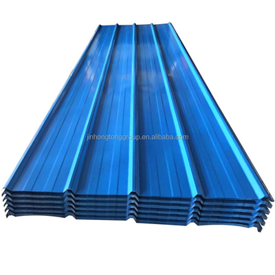 22 26 28 Gauge PPGI gegalvaniseerde stalen dakplaten Zink Blauw PPGI dakplaat voor breedte 600-1250mm of als vereist