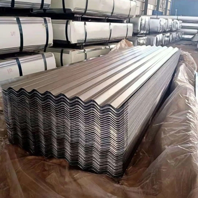 Groothandel Dx51D/Dx52D/Dx53D/DX54D/S250GD/S350GD/S550GD PVC-golfdakplaten met aluminiumgehalte van 55%