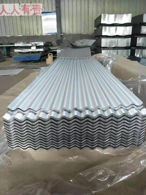 Graad ijzerplaten dakbedekking Galvalume golfdraad 0.2MM 0.3MM 0.44MM Zink aluminiumplaat voor woon-/commerciële gebouwen