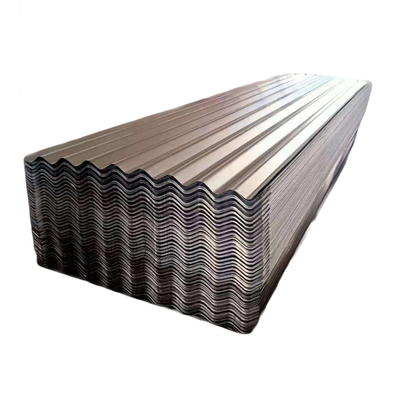 4*8 Galvalume gegolfde stalen dakplaat Z30 tot 275 g zink aluminium bekleed met ASTM-standaard en middel harde