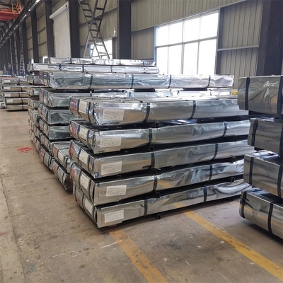 JIS-certificaat PPGI Aluminium Zink dakplaat in Nigeria 0,4 mm Dikte Aluzinc dakplaat met verwerkingsservice
