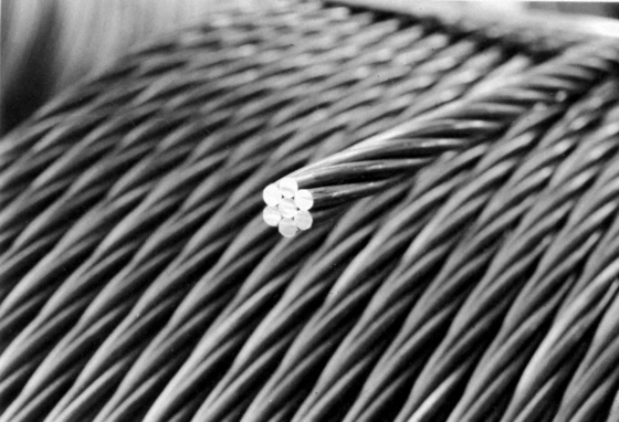 Hoog compressie 6mm staaldraad touw voor lift 20mm 24mm staal kwaliteit gegalvaniseerde constructie structuur