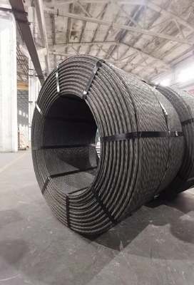 Hoog compressie 6mm staaldraad touw voor lift 20mm 24mm staal kwaliteit gegalvaniseerde constructie structuur