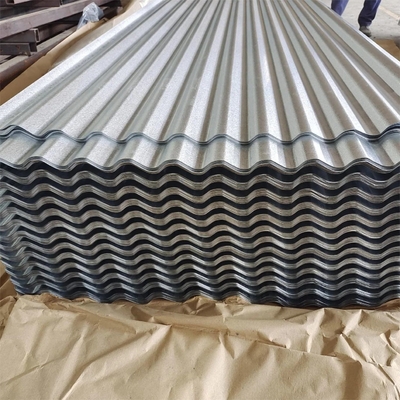 Op maat gemaakte hoge sterkte galvalume golfmatig metaal staalplaat ijzeren dak met decouiling service en Z10-Z29 coating