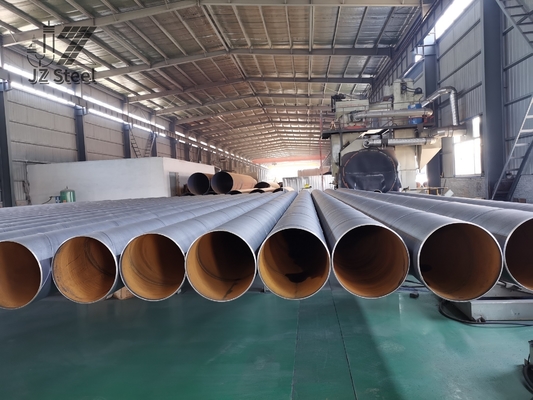 Boorbuis Grote diameter gelaste buis Circulaire 6M 8M 12M Ronde gelaste koolstofstaalbuis met facturatie en feitelijk gewicht