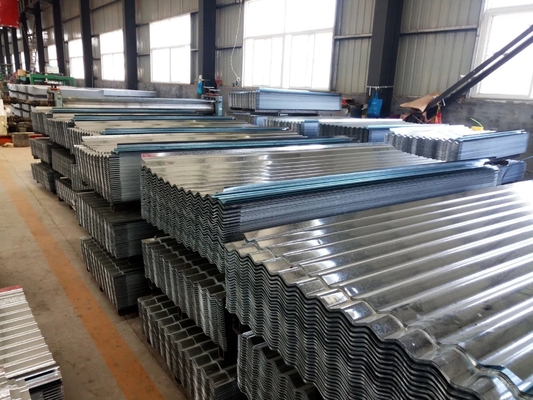 Aanpassing Voor de bouw G90/G60/G40/ASTM A653 galvalume dakplaat gegolfde plaat Full Hard Sample Sample Vrij