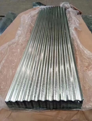 Hoge sterkte regelmatige Spangle gegalvaniseerd 0,5 dakplaat rol voor 600-1250mm breed gegolfd metalen dak