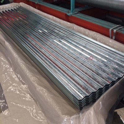 Hoge sterkte regelmatige Spangle gegalvaniseerd 0,5 dakplaat rol voor 600-1250mm breed gegolfd metalen dak