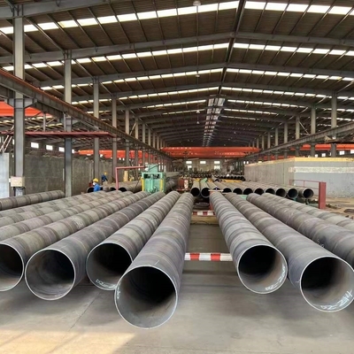 A106 Vierkante stalen buizen Gelast stalen buizen 200 mm diameter Gelast stalen buizen met redelijke en ronde sectie vorm