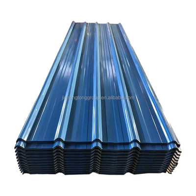 600-1250 mm Breedte Voorgeverfde GI/PPGI/PPGL-dakplaat voor dekplaten en gebouwconstructie