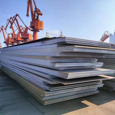 JIS-certificaat warmgewalst 1010 1015 1018 1045 Carbon steel plate in BS EN GB AiSi ASTM DIN JIS-norm voor scheepsbouw