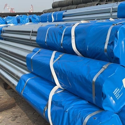 Staalstructuur ASTM A36 Q235 Ronde gegalvaniseerde staalpijp met CE-certificaat en zinkgecoat 200-700 g/m2