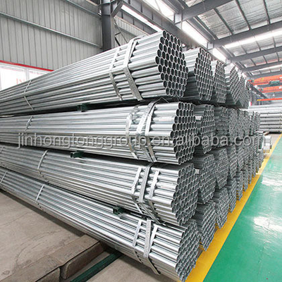 Staalstructuur ASTM A36 Q235 Ronde gegalvaniseerde staalpijp met CE-certificaat en zinkgecoat 200-700 g/m2