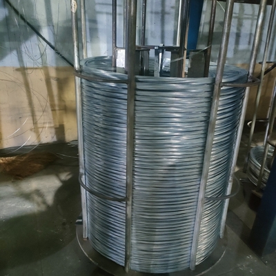 Bwg16 Bwg20 Bwg21 Zaaddraad gegalvaniseerd laagkoolstofstaal gegalvaniseerde draad voor het binden en het maaien van 0,2 mm tot 8 mm platte draad