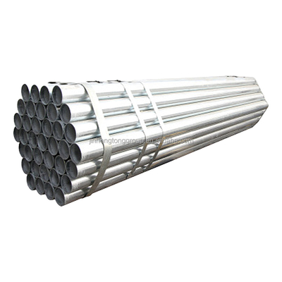Hot Dip gegalvaniseerd ronde stalen buis voor de bouw Q235 Q345 ASTM dikwanden buis Lasservice