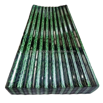 Materiaal PPGI golfmatige stalen dakplaten met lengte 1800-2000 mm en breedte 600-1250 mm