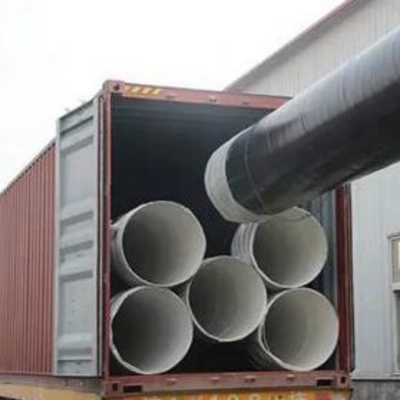 ASTM-standaard warmgewalste A252 A139 kwaliteit spiraalgeweld staalbuis voor olie en gas