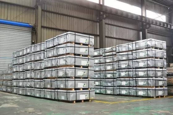 Voedingsmiddelenverpakkingsindustrie Blokplaatmateriaal met gouden coating en buigverwerking