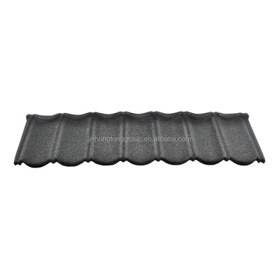 Bouwbouw Dakenmaterialen Metalen dakpannen met een metalen bekleding van steen met een oppervlak van steenchip met een UV-bestendige kleur