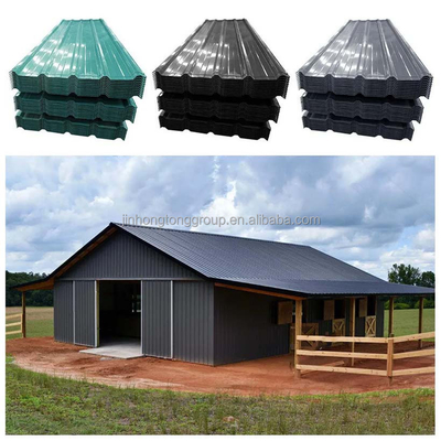 Gegalvaniseerde gegolfde stalen plaat SPCC DC01 DX51D 0,5 mm 2ft X 8ft Certificaat SNI Breedte 600-1500 mm Gegalvaniseerde zink dakplaat