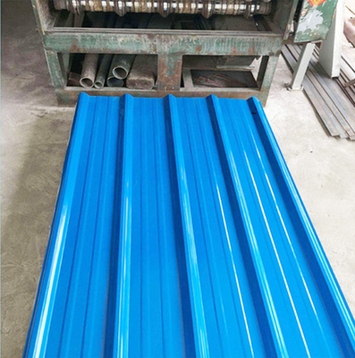 3601-3660mm Laswerk Professionele Gebouw Voorgeverfd Kleurbedekt Gekromd Staal Metalen Dakplaat Zinkbedekt Daktegel