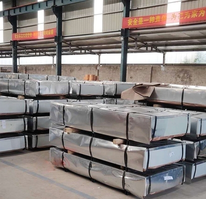 Full Hard Width 762-899mm SGCC DX51D DX52D gegalvaniseerd gegolfd plaat