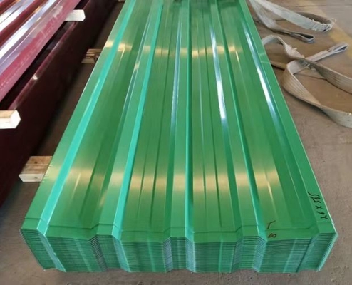 Prime Hot Dip Zink Aluminium gegolfde gegalvaniseerde staalplaat Gi Metal IJzer galvalume dakplaat gecontroleerd en geverifieerd