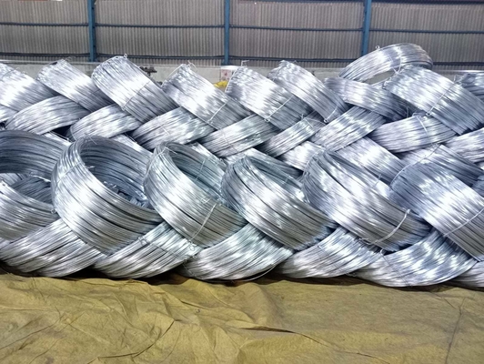 ISO-gecertificeerde gegalvaniseerde GI-draad voor pantserkabel ASTM B498 Hot Dip Galvanisatie en ISO-certificering
