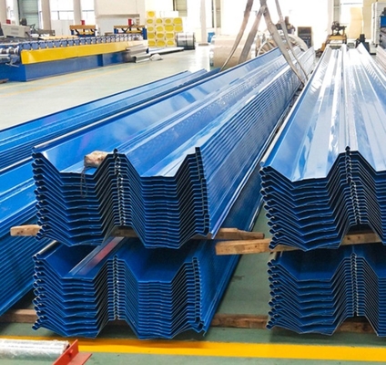 Chinese fabrikanten verliefd op de productie van gegolfde gegalvaniseerde stalen dakplaten