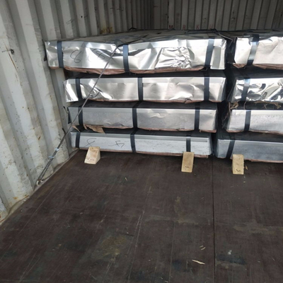 DX51D DX52D DX53D DX54D DX55D Gi-graad golfmatig stalen plaat voor PPGI warm gedompelde gegalvaniseerde metalen dakmaterialen