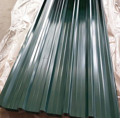Decoiling Processing Service 1800-2000mm Lange voorgeverfde gegalvaniseerde ijzeren dakplaat voor metalen bouwmateriaal