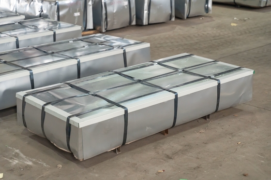 Gi gegolfde metalen beklede gegalvaniseerde dakplaat met volledige hardheid en API-certificaat