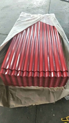 Standaard zeewaardig verpakken Dx51d DX52d Z AZ30 Z275 gegalvaniseerd stalen plaat dakplaat Dx53D Z150 24 gauge 28 metalen dakplaat