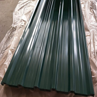 Voorbeeld betaalbaar PPGI-metalen dakbedekking voor duurzame stijlvolle dakoplossingen Op maat gemaakte RAL-kleurige gegolfde dakplaten
