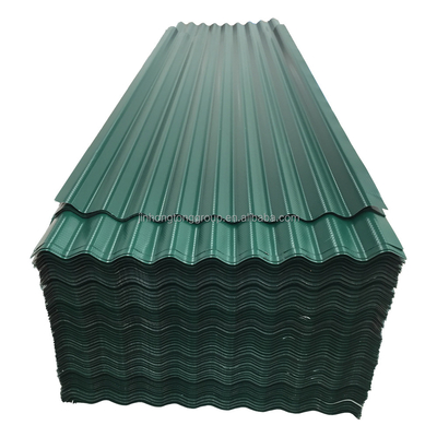 SGCC Mid hard gegalvaniseerde kleur gegalvaniseerde plaat DX51D DX52D 0.5MM 0.8MM Groene PPGI dakplaat voor uw vereisten