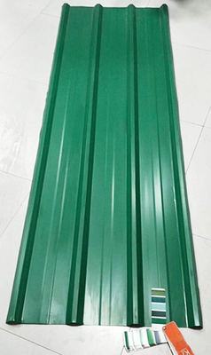 SGCC Mid hard gegalvaniseerde kleur gegalvaniseerde plaat DX51D DX52D 0.5MM 0.8MM Groene PPGI dakplaat voor uw vereisten