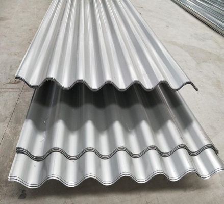 5 mm GI gegalvaniseerde gegolfde dakplaten in standaard verpakkingen voor langdurige kasbouw