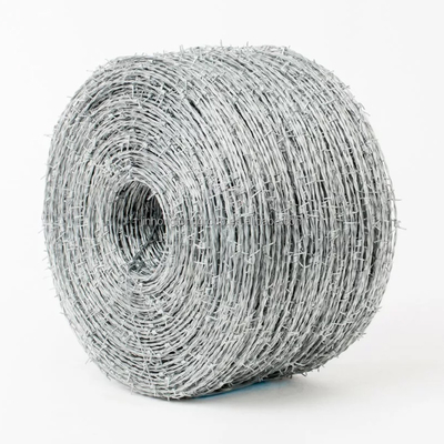 1.4mm-2.6mm Cross Razor Galvanized Barbed Wire Farm Fence 500M 20Kg Per Roll Razor Type Draad Gauge 1.4mm-2.6mm