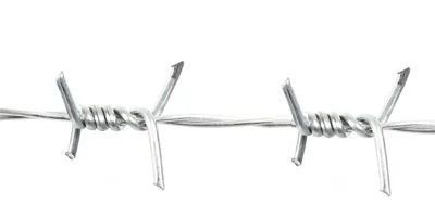 1.4mm-2.6mm Cross Razor Galvanized Barbed Wire Farm Fence 500M 20Kg Per Roll Razor Type Draad Gauge 1.4mm-2.6mm
